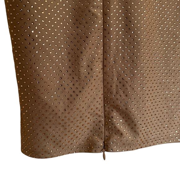 Good American Taupe Rhinestone Dress - Picture 5 of 11